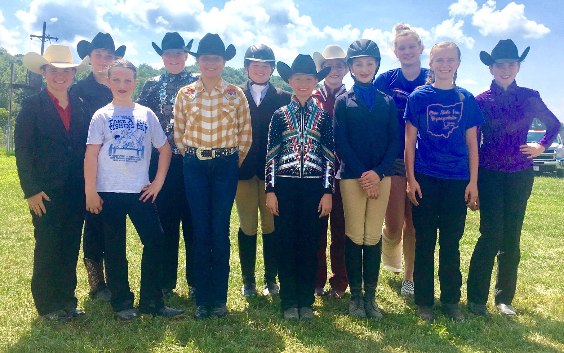 Ohio State Fair Junior Horse Show representatives